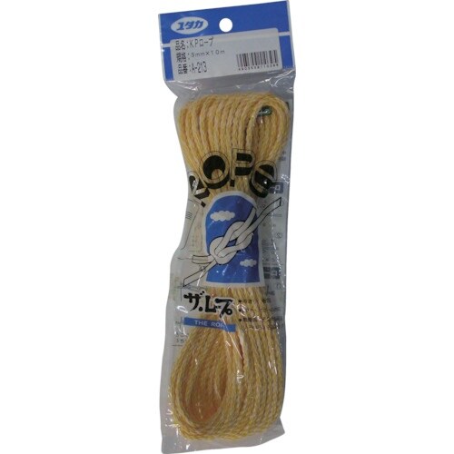 ユタカメイク ロープ KPロープ 3mm×10m