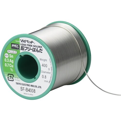 グット 鉛フリーリール巻はんだ400g