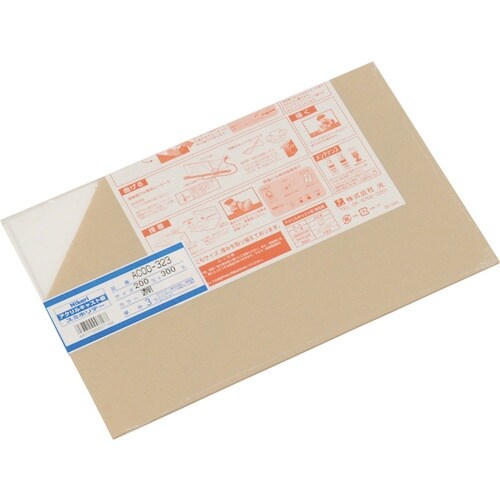 光 アクリルキャスト板(透明) 3×200×300