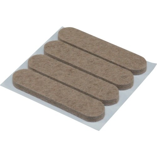 光 硬質フェルト ブラウン13×55mm