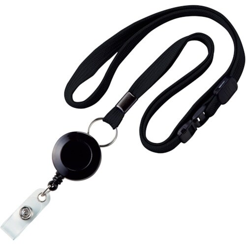 OP ループクリップ リール式 1本 黒