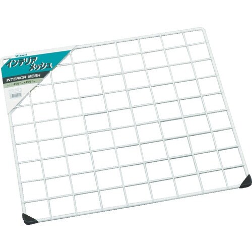 光 メッシュパネル 白 450×450mm