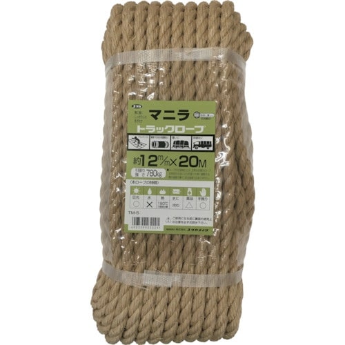 ユタカメイク ロープ マニラロープシュリンクパック