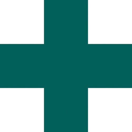 緑十字 ヘルメット用ステッカー 緑十字マーク HL