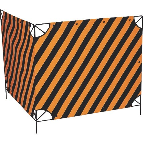 緑十字 工事幕(マンホール屏風) 2面式 工事幕2