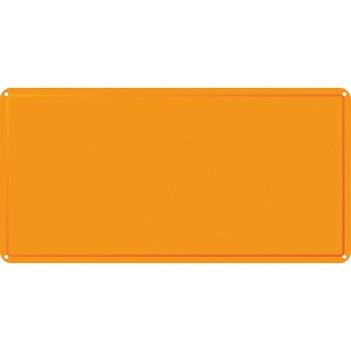 緑十字 スチール無地板 オレンジ スチール−18(