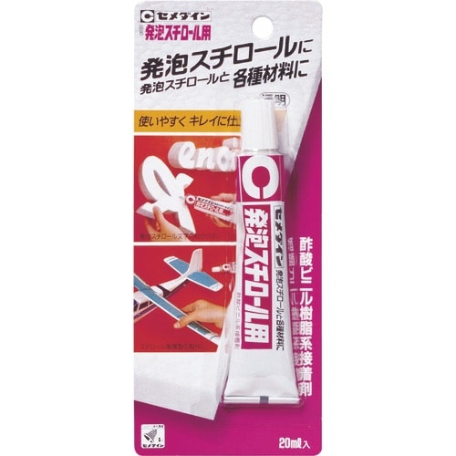 セメダイン 接着剤 発泡スチロール用 (透明) P