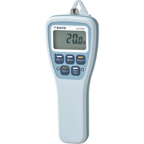 佐藤 防水型食品用温度計SKー270WP(指示計の