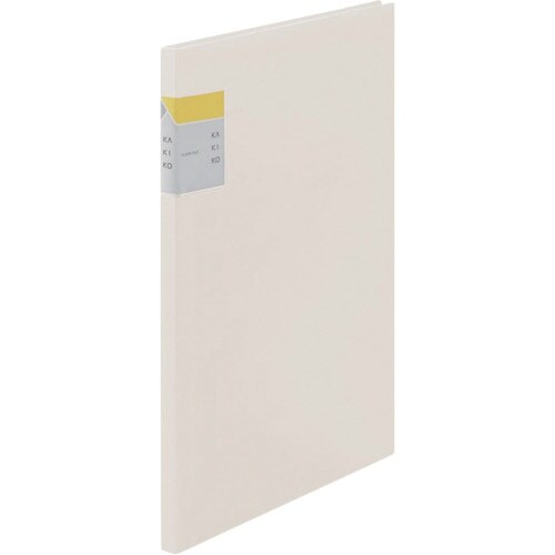 KING JIM クリアーファイル「カキコ」 白