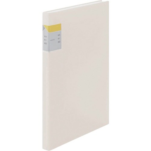 KING JIM クリアーファイル「カキコ」 白