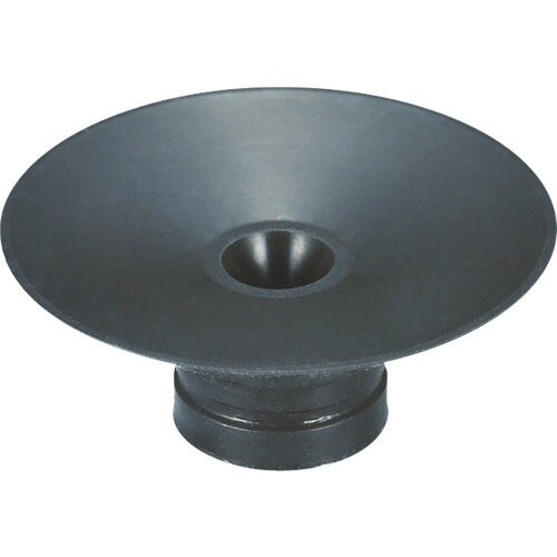 アインツ 吸着パット・埋込式・フッ素・黒 パッド外