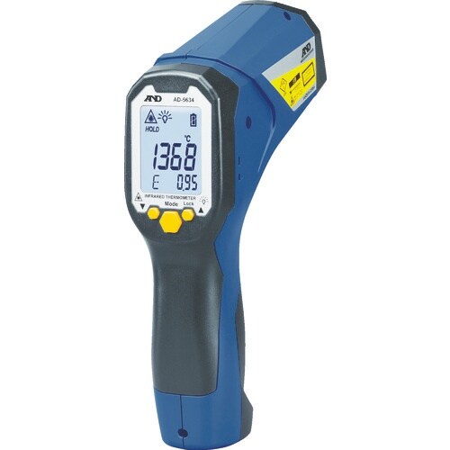 A&D レーザーマーカー付き赤外線放射温度計 AD