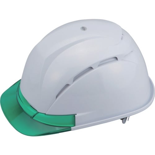 トーヨーセフティ 通気孔付きヘルメット 白