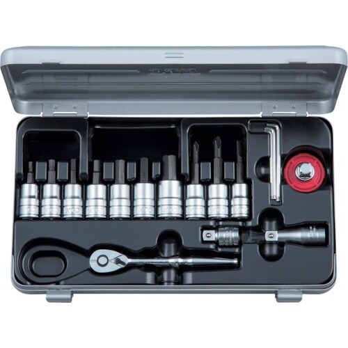 KTC 9.5sq.ショートヘキサゴンビットソケッ