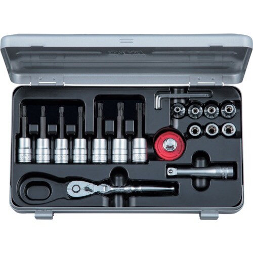 KTC 9.5sq.T型いじり止めトルクスビットソ