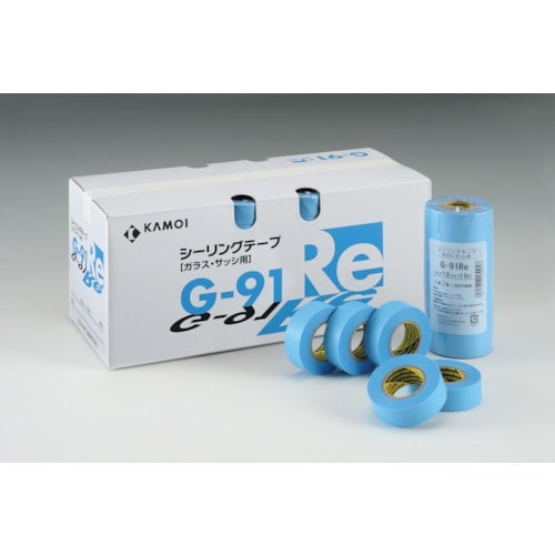 カモ井 マスキングテープ ガラス・サッシ用(8巻入
