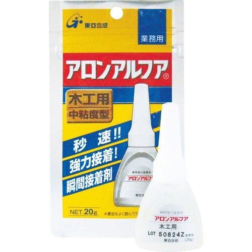 アロン 瞬間接着剤 アロンアルフア 木工用 20g