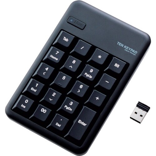 ELECOM 2.4GHzワイヤレステンキーパッド