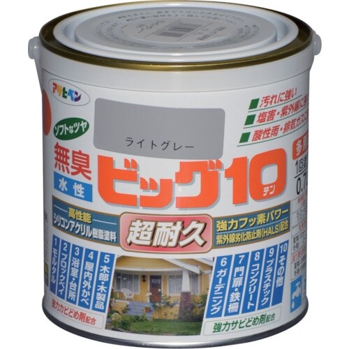 アサヒペン 水性ビッグ10多用途 0.7L ライト