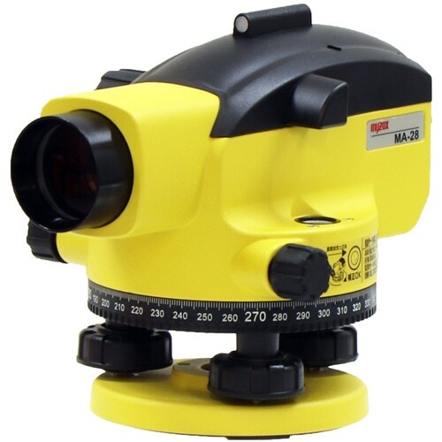 MYZOX *自動レベル(三脚付)<MA−28/S