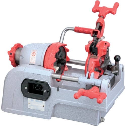 REX 自動切上ダイヘッド付パイプマシン F25A