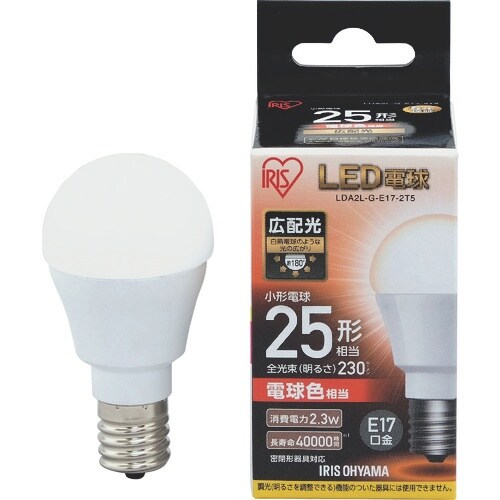 IRIS 567970 LED電球 E17広配光タ