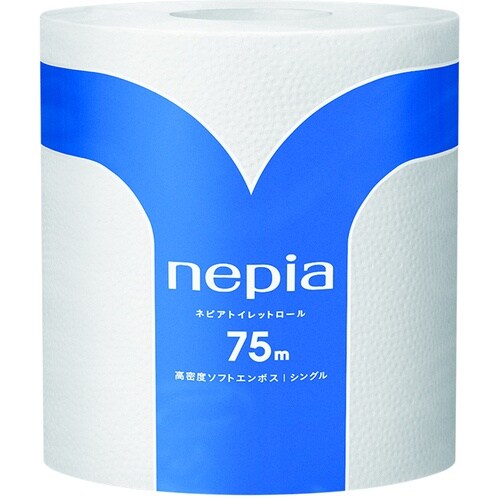 ネピア トイレットペーパー 1ロールシングル75m