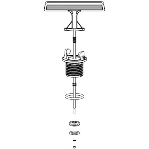 FURUPLA 部品No.123 ポンプシャフト部