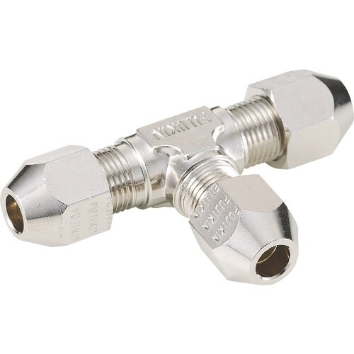 Fujikin 黄銅製リングジョイント ティーユニ