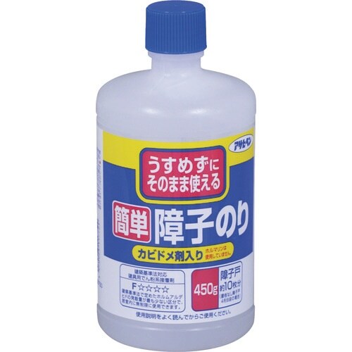 アサヒペン 簡単障子のり 450G 750