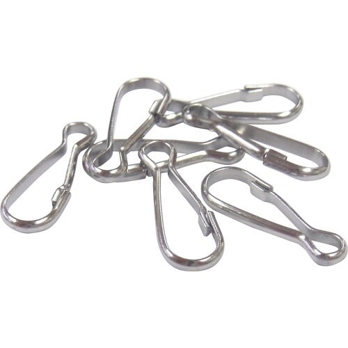 ニッサチェイン ステンレス甲丸スナップ (500個
