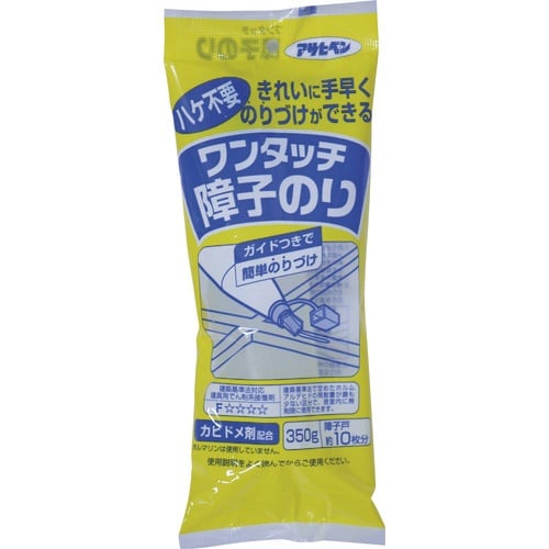アサヒペン ワンタッチ障子のり 350G 713