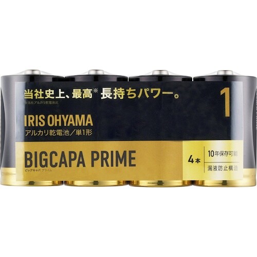 IRIS 102722 アルカリ乾電池 BIGCA