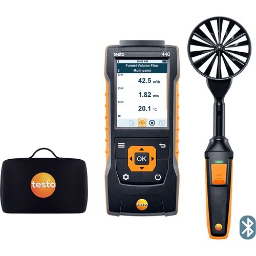 TESTO ベーン式風速計 testo 440 1