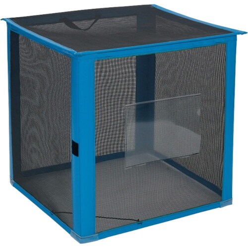 テラモト 自立ゴミネット 折りたたみ式 黒900×