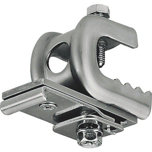 岡田 カーテンレール D30ステンクリップ付天井ブ