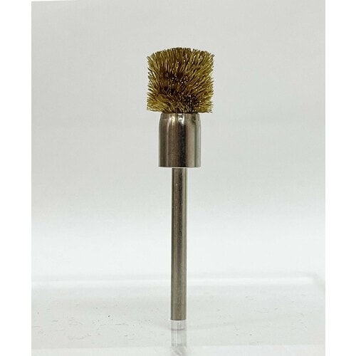リューター 軸付傘型ブラシ軸径(mm):3毛材:真