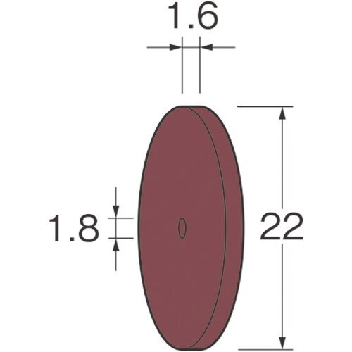 リューター ホイール型シリコンゴム砥石