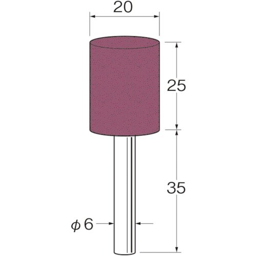 リューター 軸付セラミックゴム砥石(金属研磨用)外