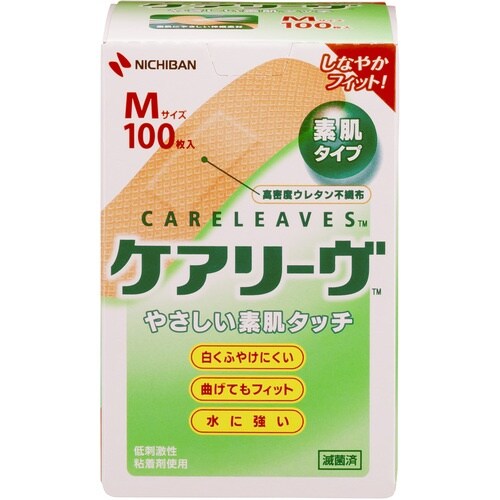 ニチバン 絆創膏 ケアリーヴCL100M