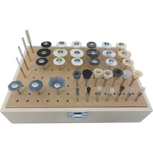 リューター 研磨用軸付ブラシセット