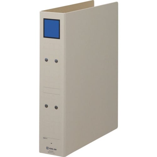 KING JIM 保存ファイル A4タテ型 青 5