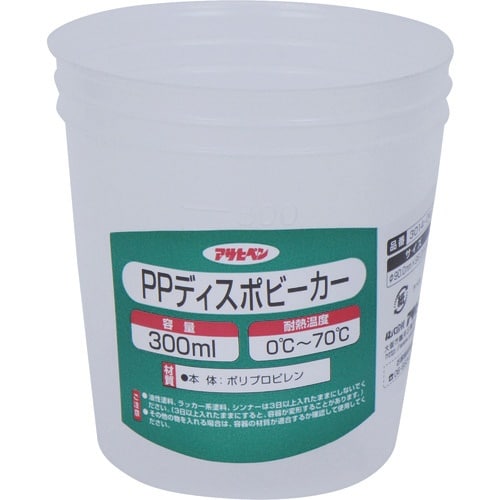 アサヒペン PPディスポビーカー 300ml 30