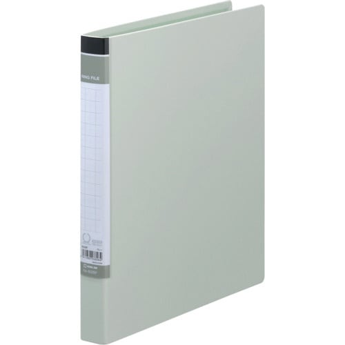 KING JIM リングファイルBF グレ−