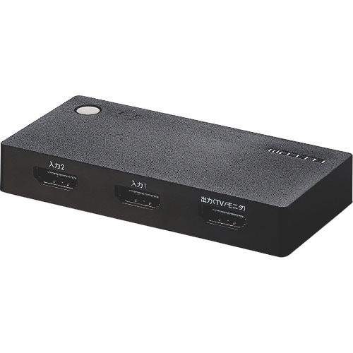 ELECOM HDMI切替器 2入力1出力 ケーブ