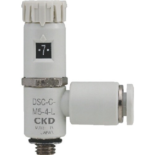 CKD スピードコントローラ ダイヤル付 コンパク