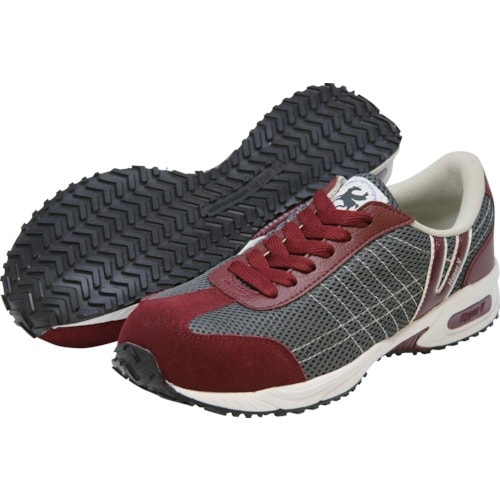 日進 耐滑樹脂先芯入りスニーカー チョコ 26.5