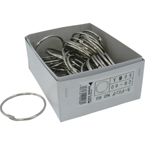 サンケー カードリングNo.0Ф40mm (100