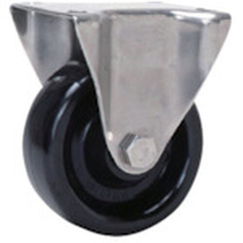 シシク 耐熱樹脂車輪付キャスター 150径 固定