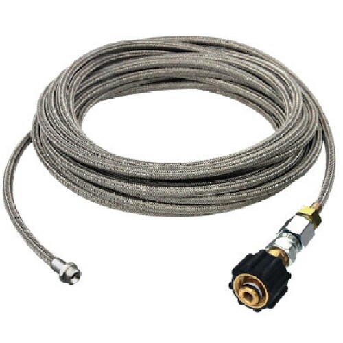 Asada 1/4SUS洗管ホース コック無 20